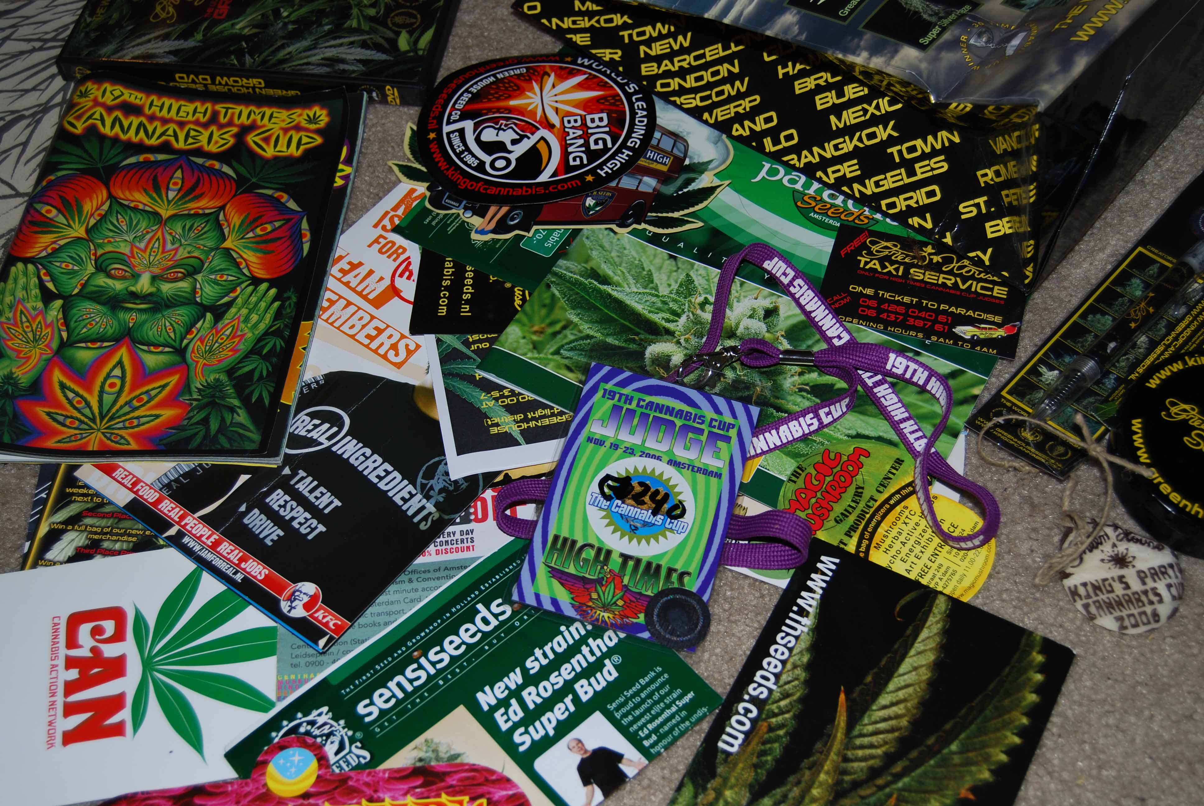 High Times cannabis cup 2014 judge pass High Times cannabis cup 2014 judge pass