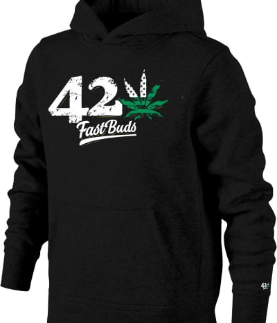 420 Black Hoodie