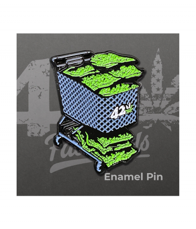 420 Shopping Cart Pin