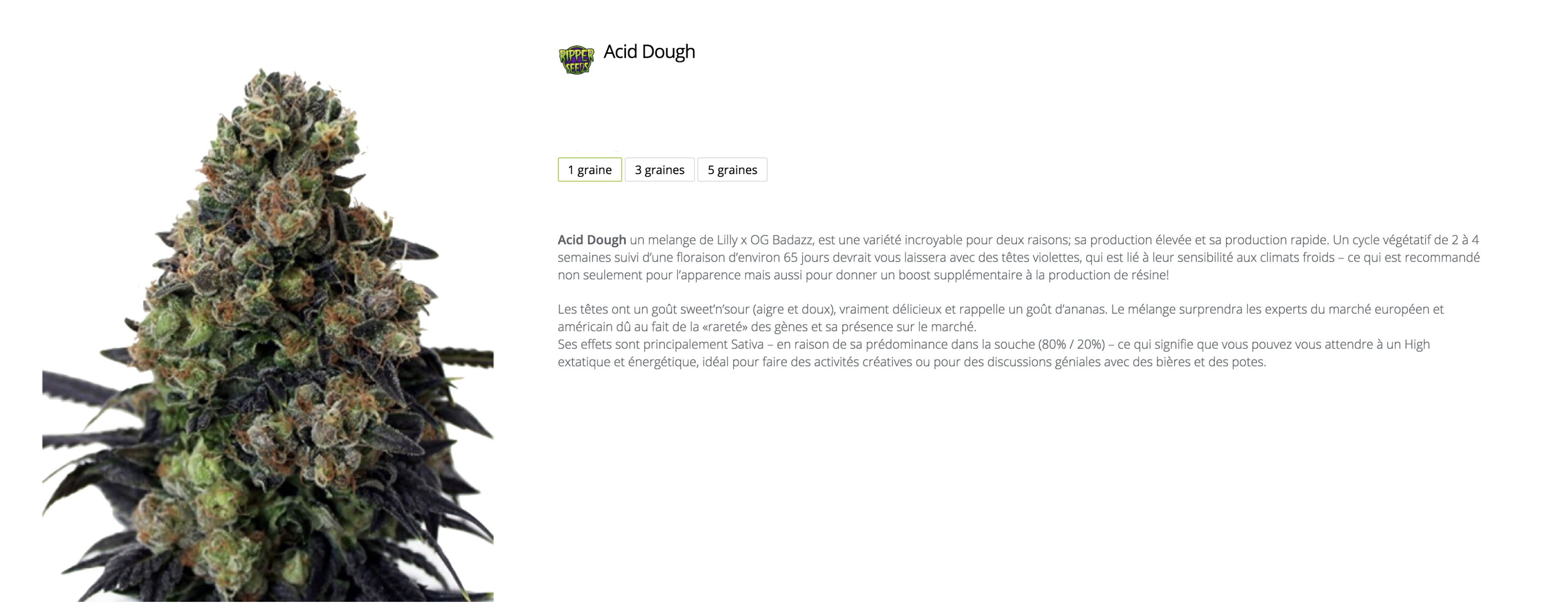 acid dough ripper seeds